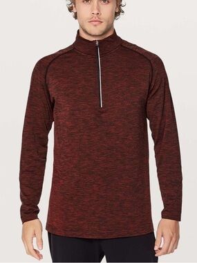 Lululemon Mens Metal Vent Tech 1/2 Zip - XL
